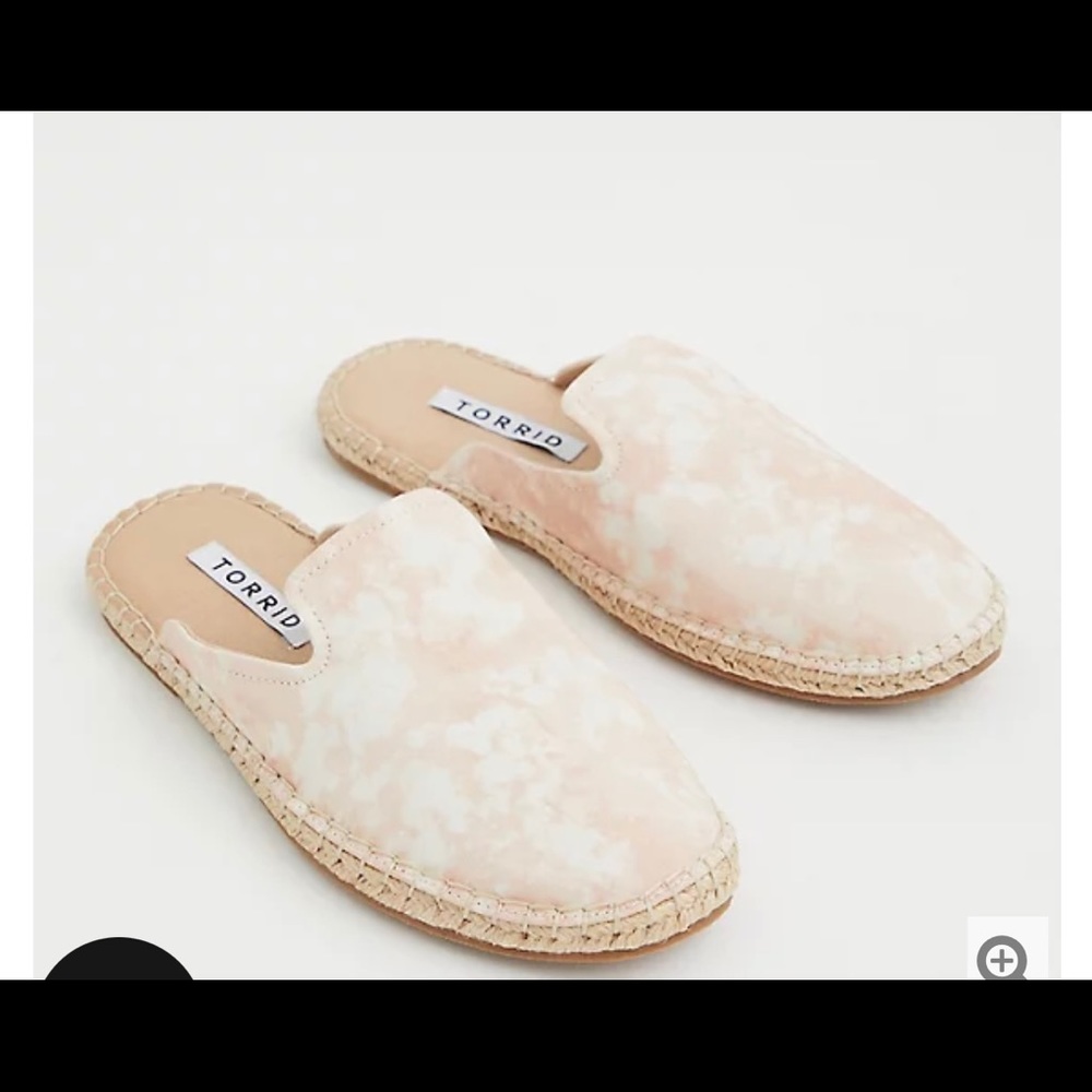 Torrid Tie-dye Espadrilles Mules Sandal Size 10